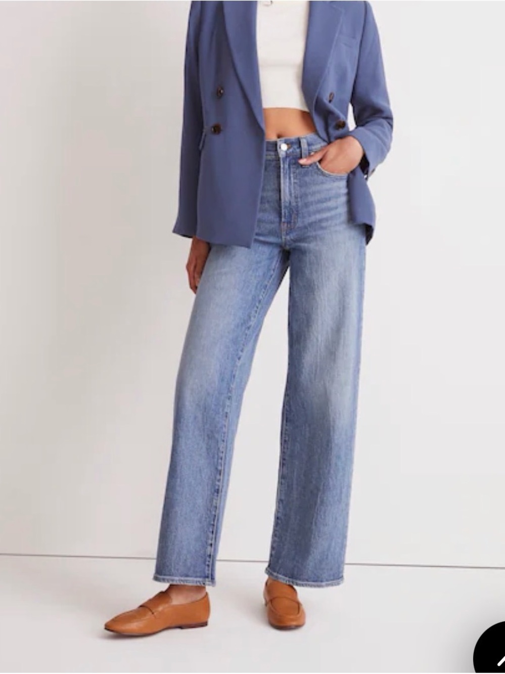 Madewell Perfect Vintage Wide Leg Jeans